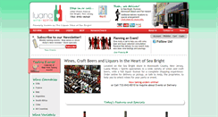 Desktop Screenshot of luanawines.com